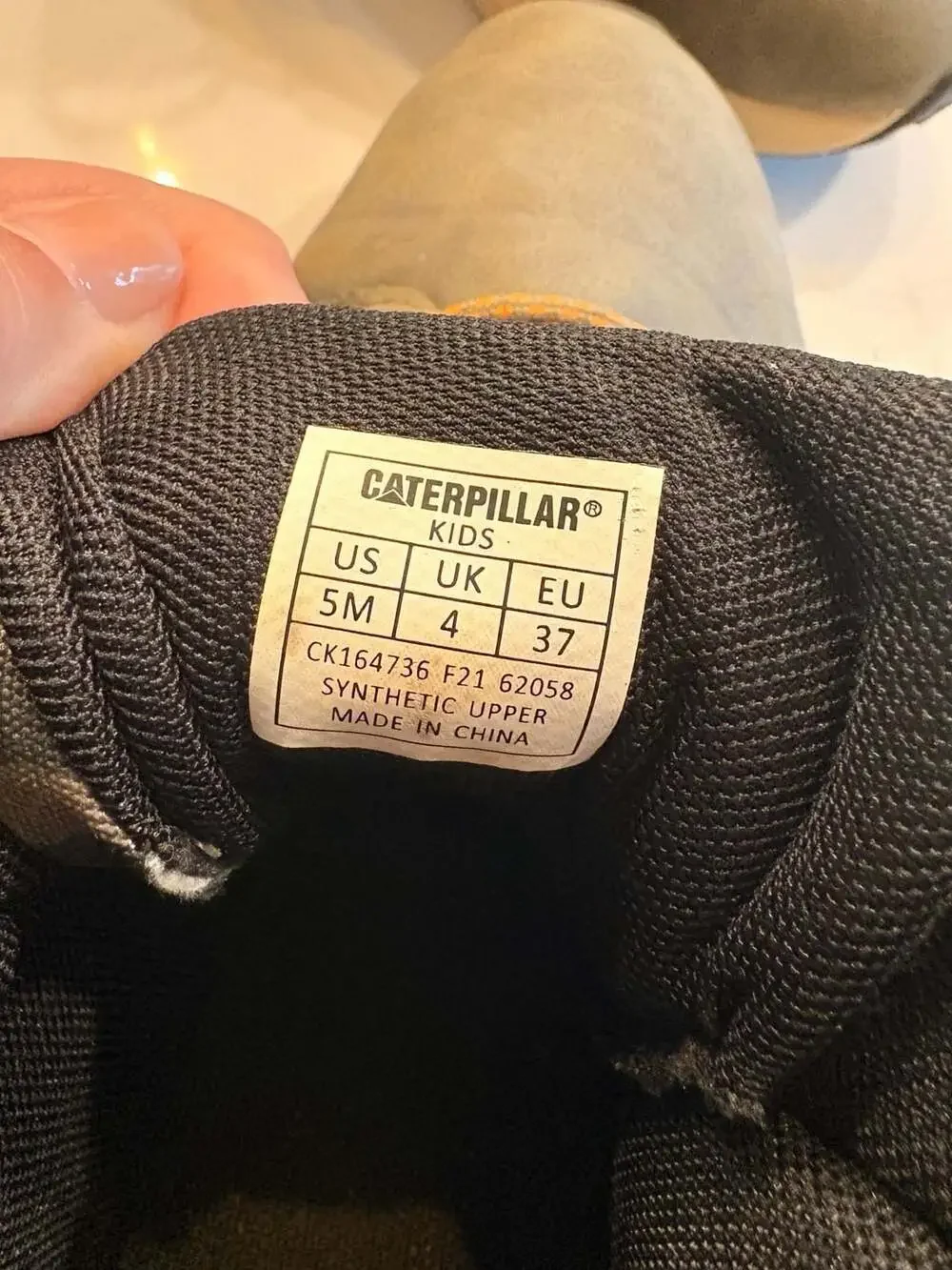 Caterpillar Kids Colorado Sport Boots in Olive Green